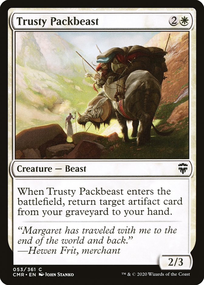 Magic | Trusty Packbeast [Commander Legends] | The Nerd Merchant