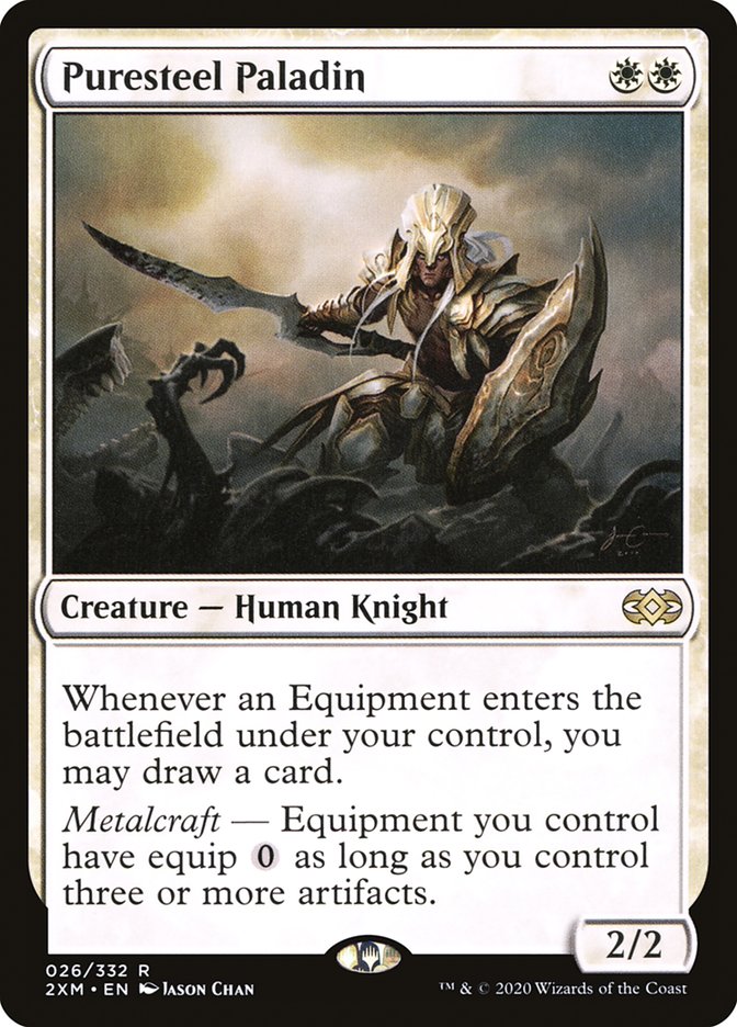 Magic | Puresteel Paladin [Double Masters] | The Nerd Merchant