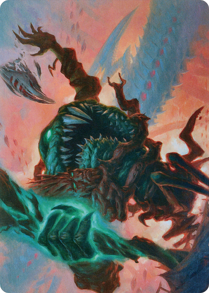 Magic | Yargle and Multani Art Card [March of the Machine Art Series] | The Nerd Merchant