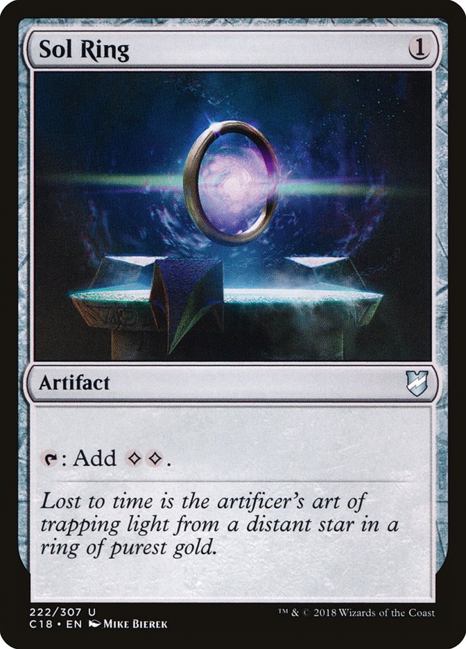 Magic | Sol Ring [Commander 2018] | The Nerd Merchant