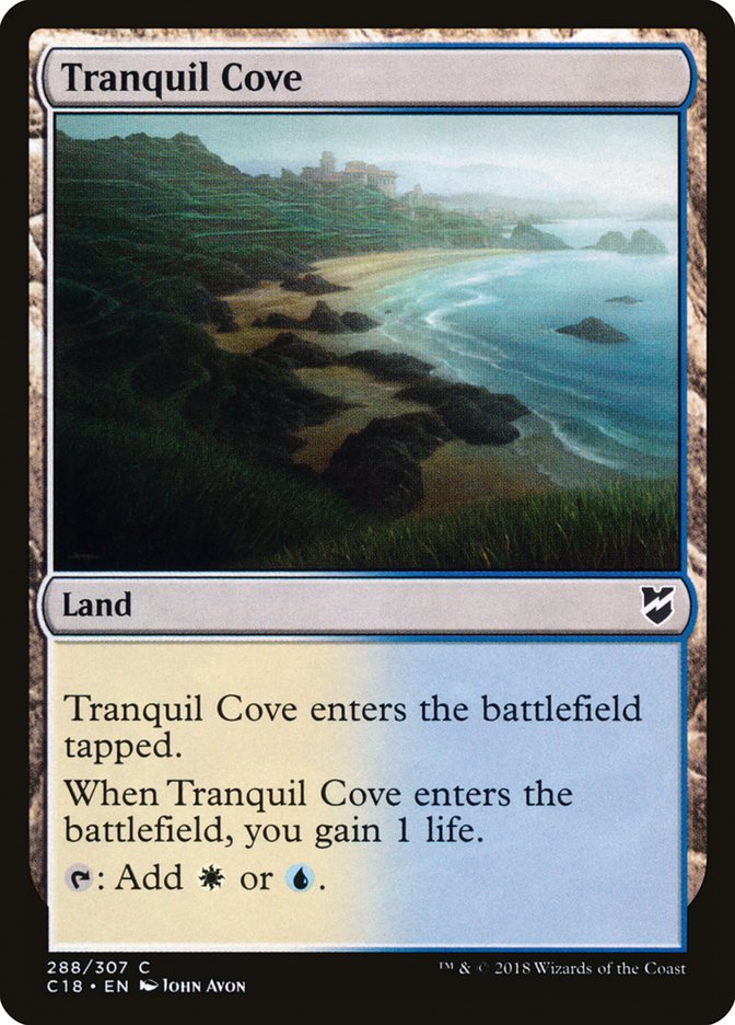 Magic | Tranquil Cove [Commander 2018] | The Nerd Merchant