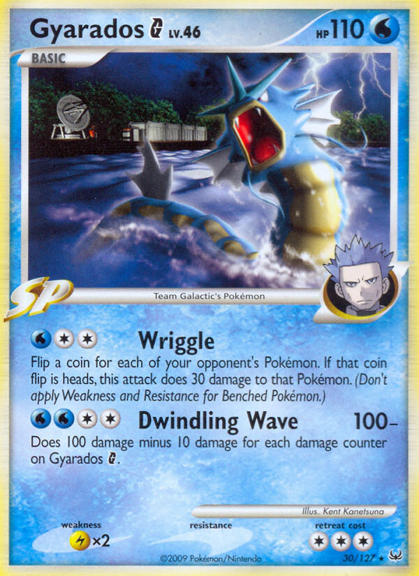 Pokemon | Gyarados G (30/127) [Platinum: Base Set] | The Nerd Merchant