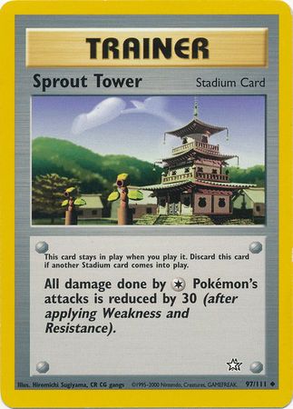 Pokemon | Sprout Tower (97/111) [Neo Genesis Unlimited] | The Nerd Merchant