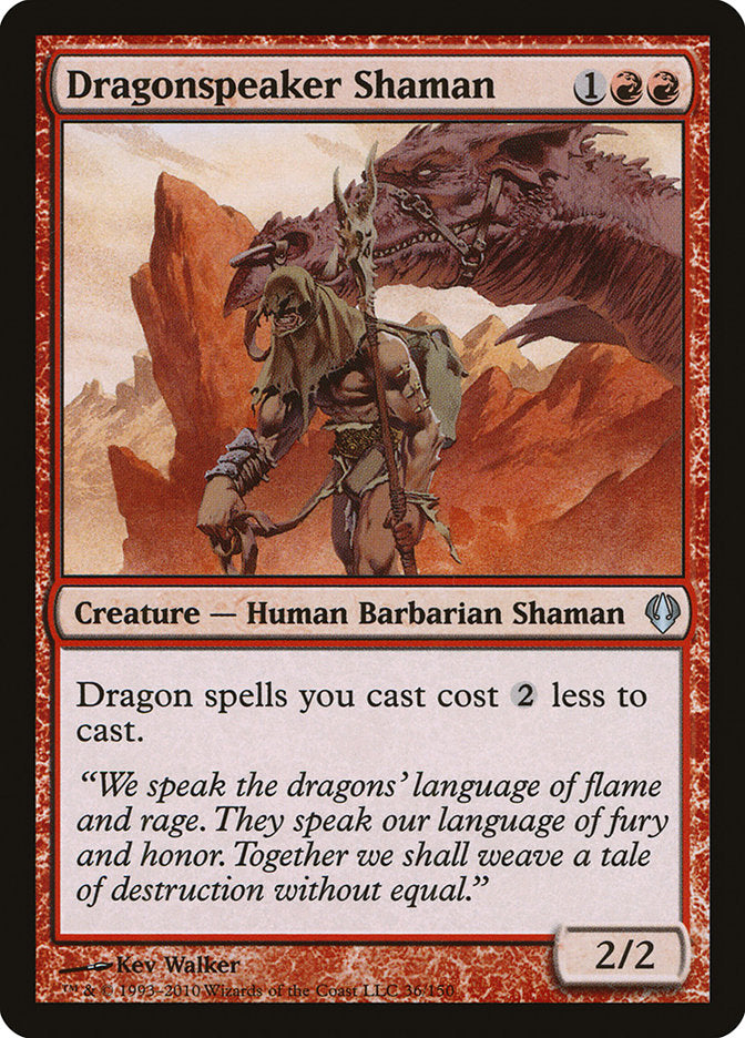 Magic | Dragonspeaker Shaman [Archenemy] | The Nerd Merchant