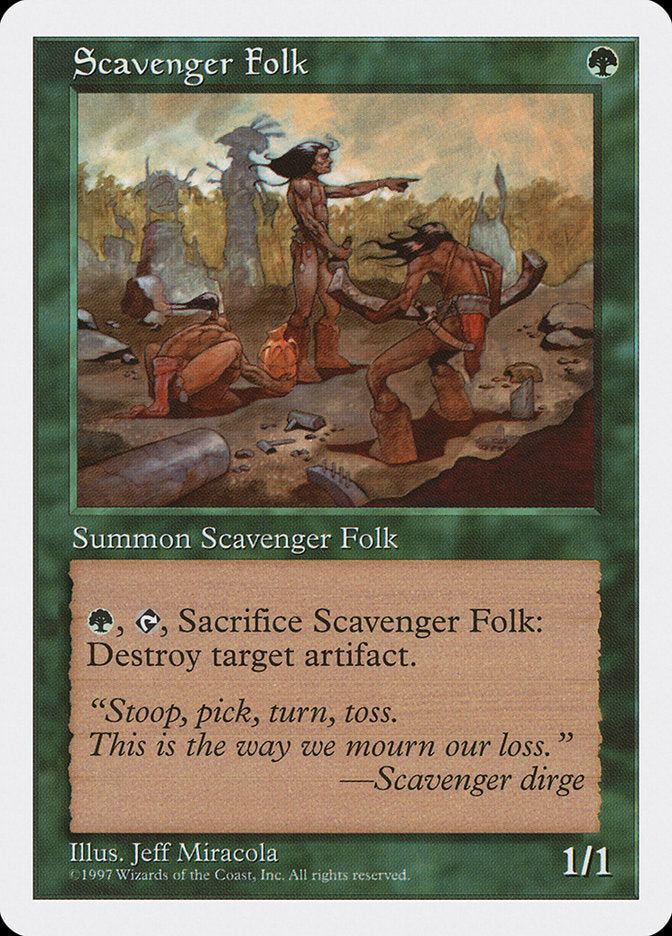 Magic | Scavenger Folk [Fifth Edition] | The Nerd Merchant