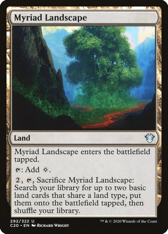 Magic | Myriad Landscape [Commander 2020] | The Nerd Merchant