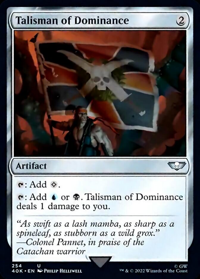 Magic | Talisman of Dominance (254) [Warhammer 40,000] | The Nerd Merchant