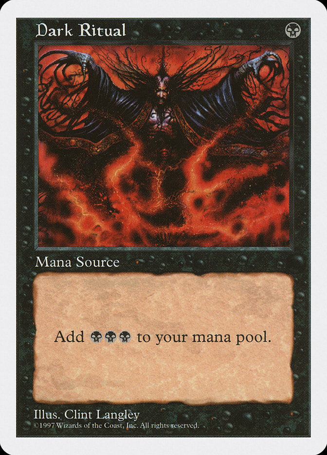 Magic | Dark Ritual [Fifth Edition] | The Nerd Merchant