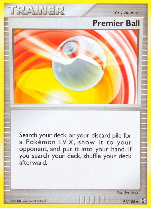 Pokemon | Premier Ball (91/100) [Diamond & Pearl: Stormfront] | The Nerd Merchant