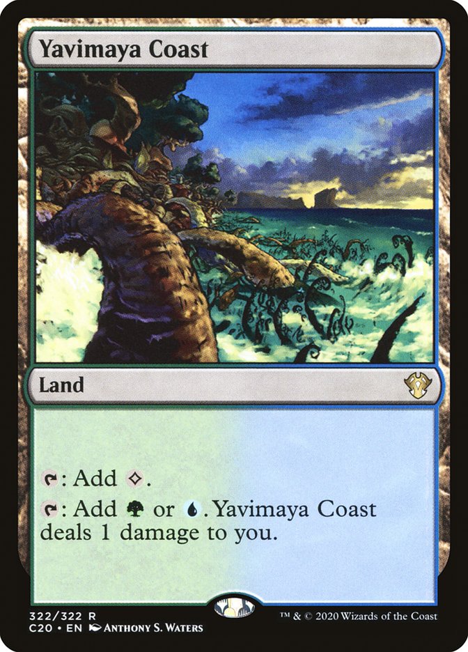 Magic | Yavimaya Coast [Commander 2020] | The Nerd Merchant