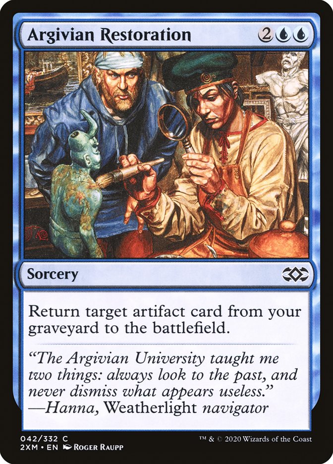 Magic | Argivian Restoration [Double Masters] | The Nerd Merchant