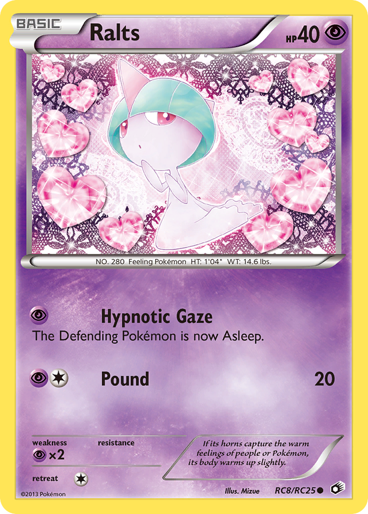 Pokemon | Ralts (RC8/RC25) [Black & White: Legendary Treasures] | The Nerd Merchant
