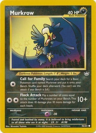 Pokemon | Murkrow (46/64) [Neo Revelation Unlimited] | The Nerd Merchant