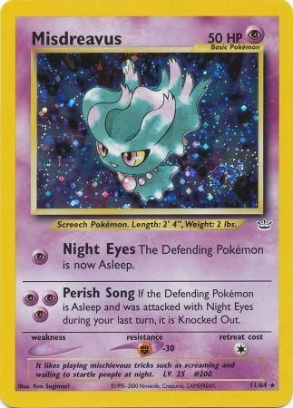 Pokemon | Misdreavus (11/64) [Neo Revelation Unlimited] | The Nerd Merchant