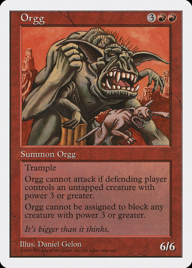Magic | Orgg [Fifth Edition] | The Nerd Merchant