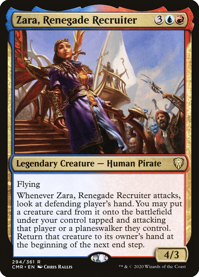 Magic | Zara, Renegade Recruiter [Commander Legends] | The Nerd Merchant