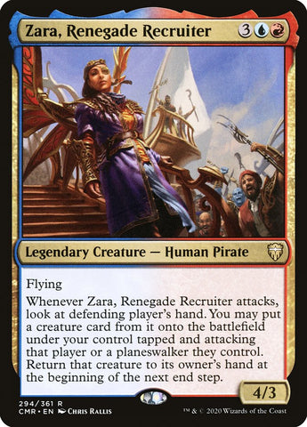 Magic | Zara, Renegade Recruiter [Commander Legends] | The Nerd Merchant