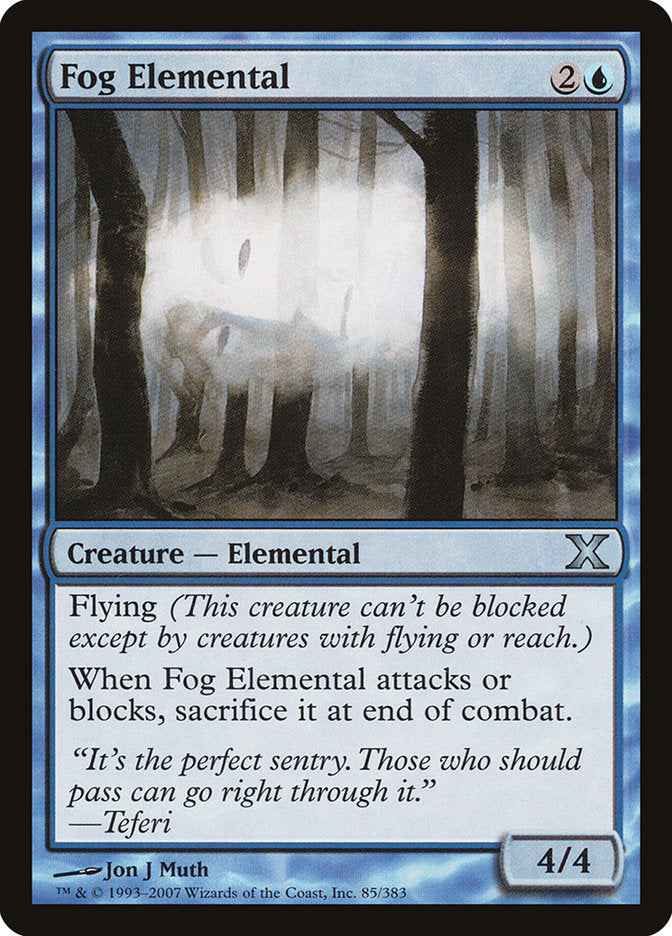 Magic | Fog Elemental [Tenth Edition] | The Nerd Merchant