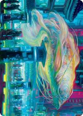 Magic | Skyswimmer Koi Art Card [Kamigawa: Neon Dynasty Art Series] | The Nerd Merchant