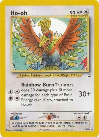 Pokemon | Ho-oh (18/64) [Neo Revelation Unlimited] | The Nerd Merchant