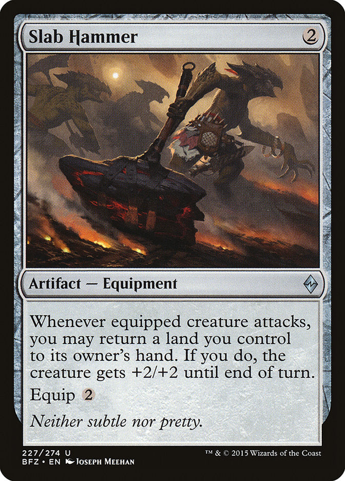 Magic | Slab Hammer [Battle for Zendikar] | The Nerd Merchant