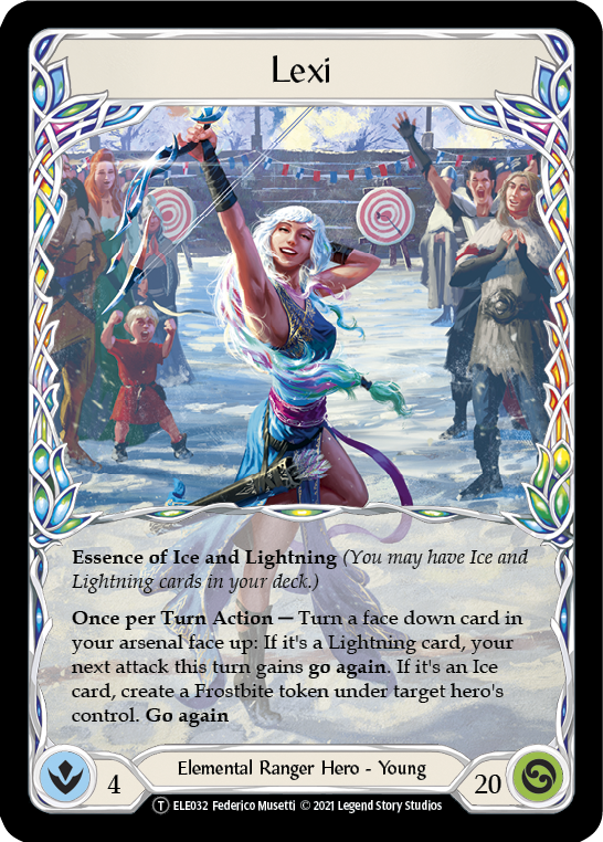 Flesh and Blood TCG | Lexi // Frostbite [U-ELE032] (Tales of Aria Unlimited)  Unlimited Normal | The Nerd Merchant