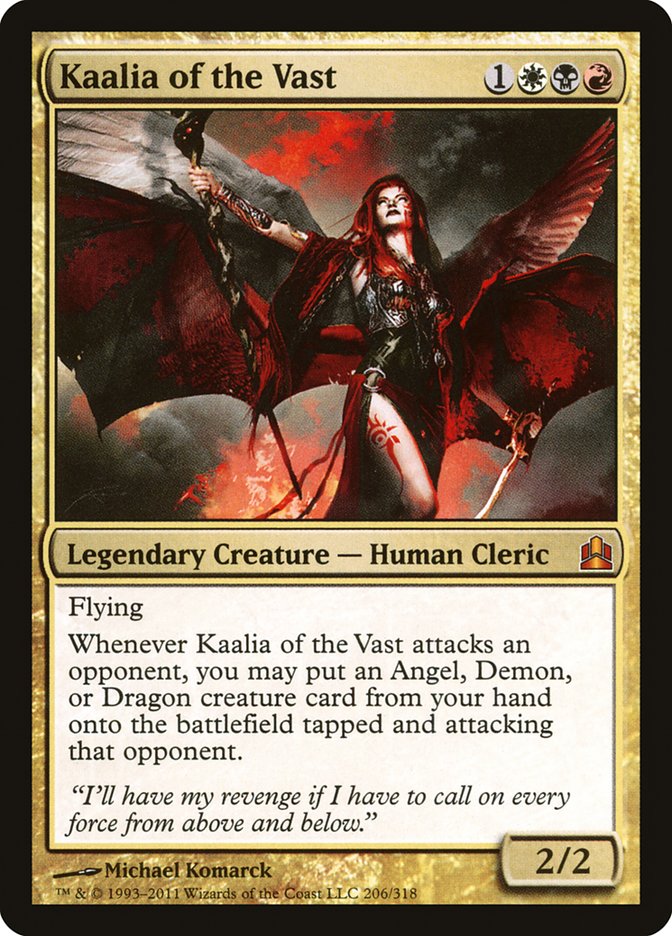 Magic | Kaalia of the Vast [Commander 2011] | The Nerd Merchant