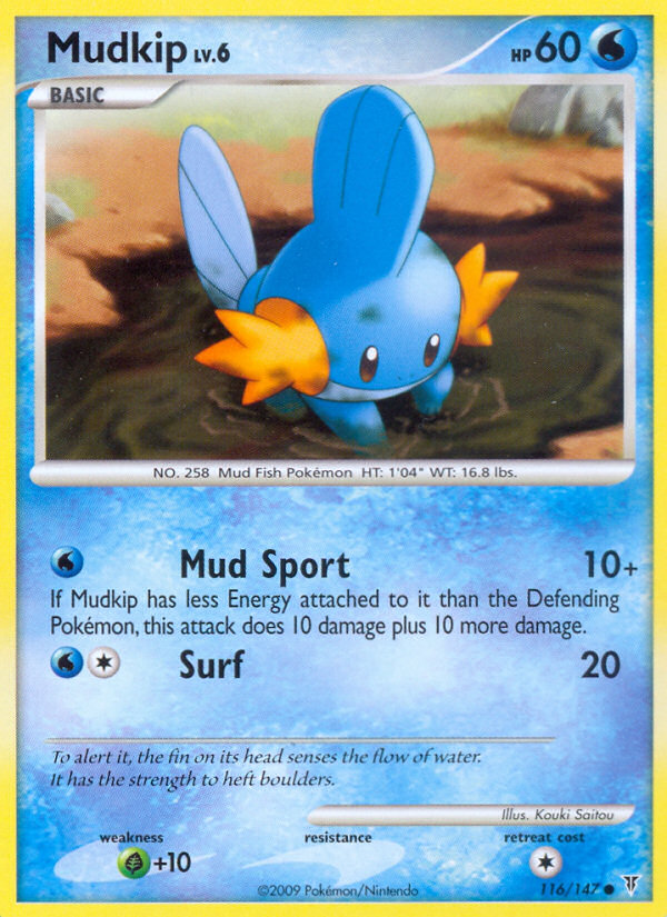 Pokemon | Mudkip (116/147) [Platinum: Supreme Victors] | The Nerd Merchant