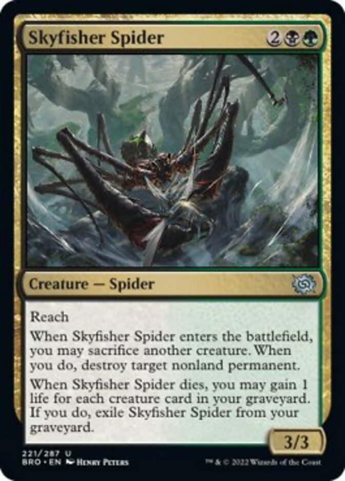 Magic | Skyfisher Spider [The Brothers' War] | The Nerd Merchant