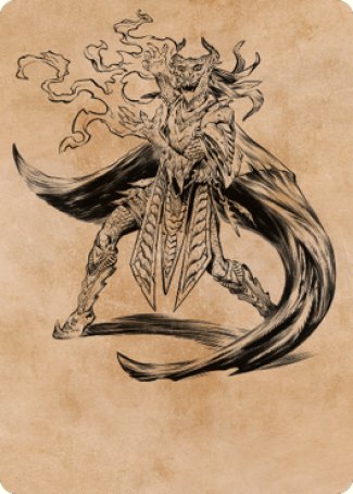 Magic | Livaan, Cultist of Tiamat Art Card [Commander Legends: Battle for Baldur's Gate Art Series] | The Nerd Merchant