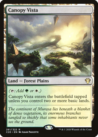 Magic | Canopy Vista [Commander 2020] | The Nerd Merchant