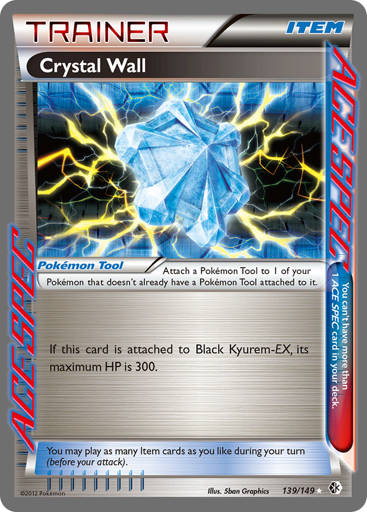Pokemon | Crystal Wall (139/149) [Black & White: Boundaries Crossed] | The Nerd Merchant