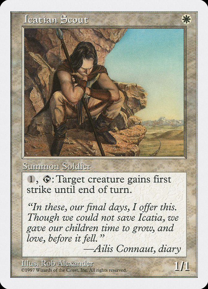 Magic | Icatian Scout [Fifth Edition] | The Nerd Merchant