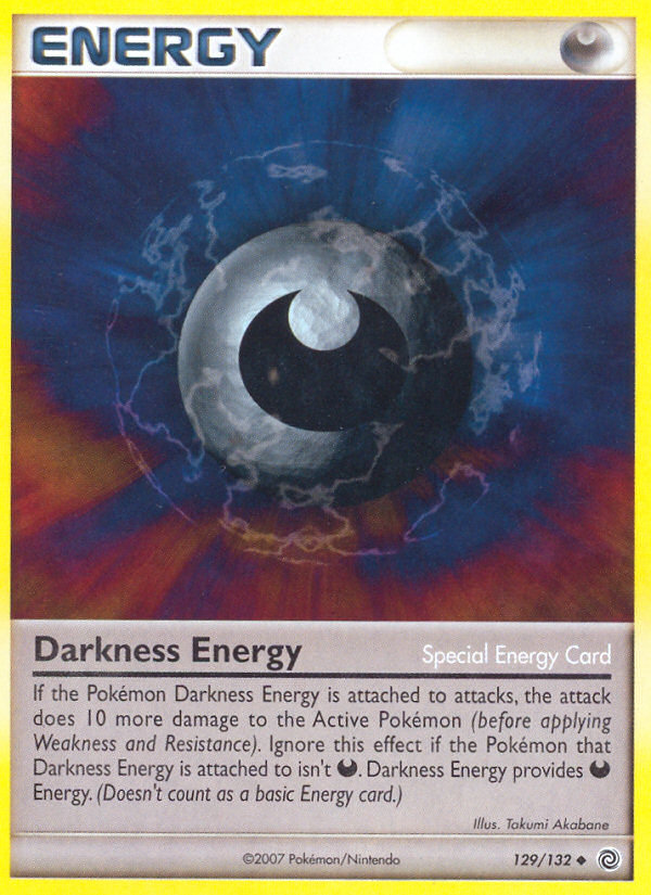 Pokemon | Darkness Energy (129/132) [Diamond & Pearl: Secret Wonders] | The Nerd Merchant