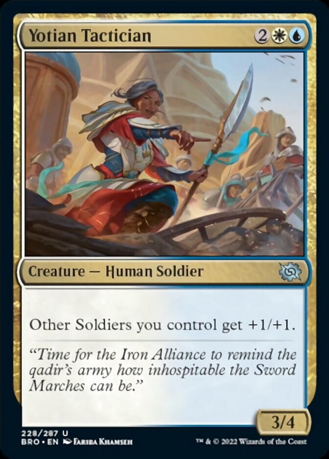 Magic | Yotian Tactician [The Brothers' War] | The Nerd Merchant