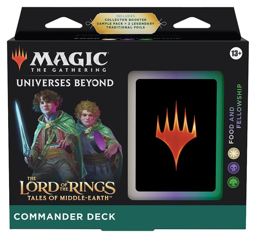 Magic | The Lord of the Rings: Tales of Middle-earth - Commander Deck (Food and Fellowship) | The Nerd Merchant