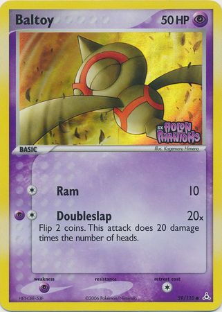Pokemon | Baltoy (59/110) (Stamped) [EX: Holon Phantoms] | The Nerd Merchant