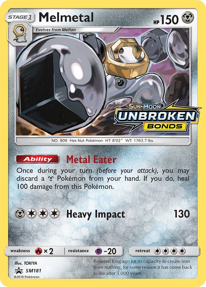 Pokemon | Melmetal (SM181) [Sun & Moon: Black Star Promos] | The Nerd Merchant