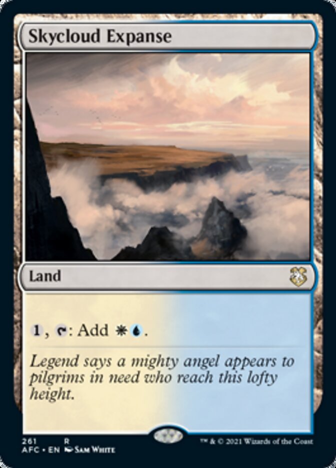 Magic | Skycloud Expanse [Dungeons & Dragons: Adventures in the Forgotten Realms Commander] | The Nerd Merchant