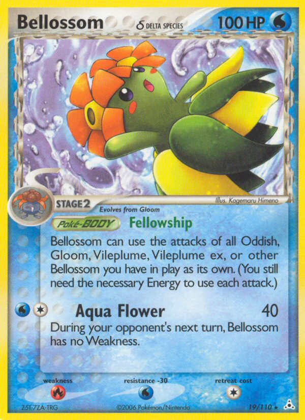 Pokemon | Bellossom (19/110) (Delta Species) [EX: Holon Phantoms] | The Nerd Merchant