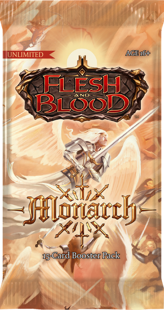 Flesh and Blood TCG | Monarch - Booster Pack (Unlimited) | The Nerd Merchant