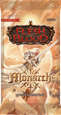 Flesh and Blood TCG | Monarch - Booster Pack (Unlimited) | The Nerd Merchant