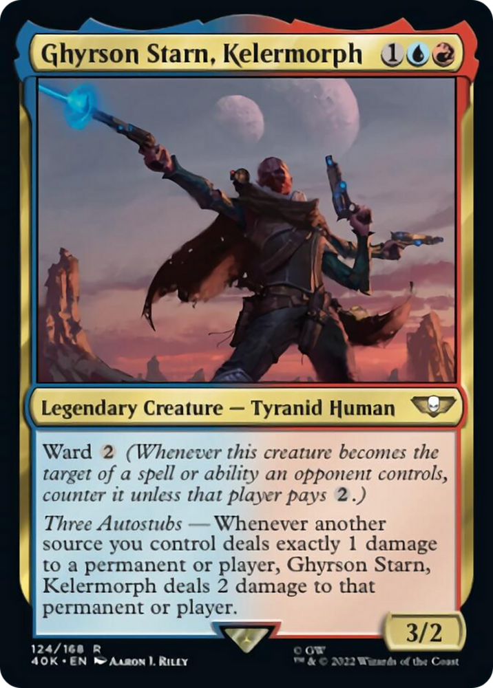 Magic | Ghyrson Starn, Kelermorph (Surge Foil) [Warhammer 40,000] | The Nerd Merchant