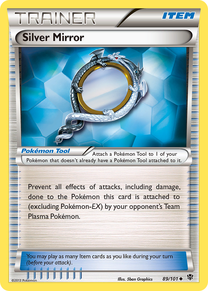 Pokemon | Silver Mirror (89/101) [Black & White: Plasma Blast] | The Nerd Merchant