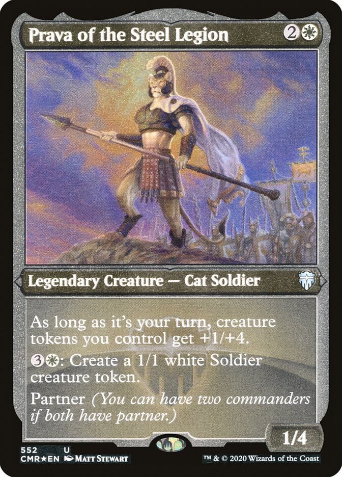 Magic | Prava of the Steel Legion (Etched) [Commander Legends] | The Nerd Merchant