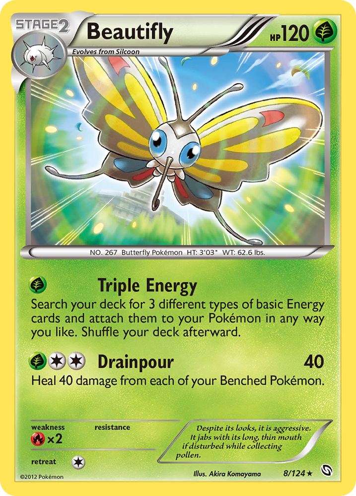 Pokemon | Beautifly (8/124) [Black & White: Dragons Exalted] | The Nerd Merchant