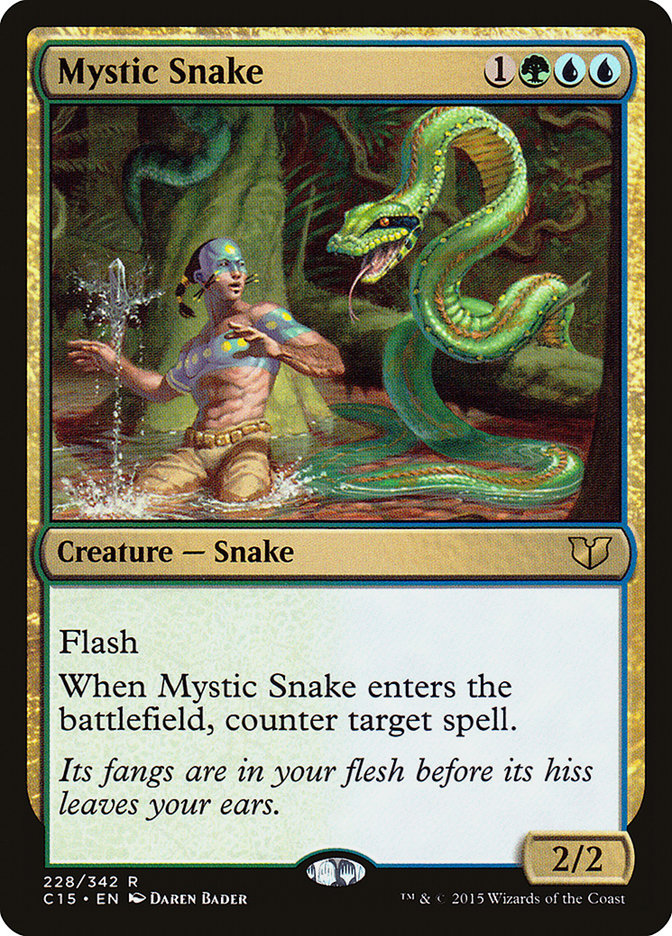 Magic | Mystic Snake [Commander 2015] | The Nerd Merchant