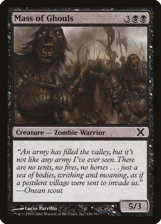 Magic | Mass of Ghouls [Tenth Edition] | The Nerd Merchant