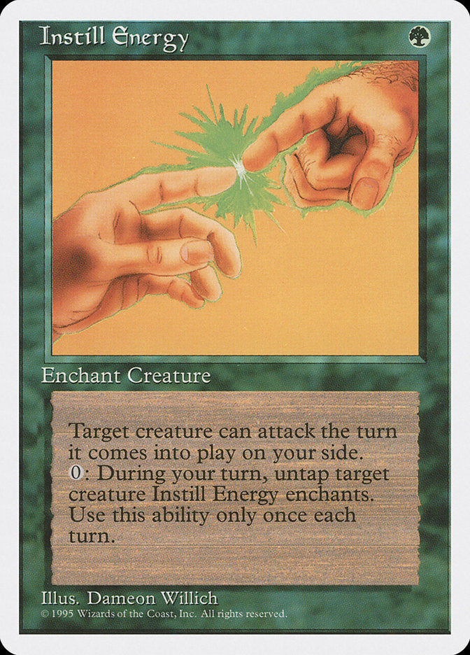 Magic | Instill Energy [Fourth Edition] | The Nerd Merchant