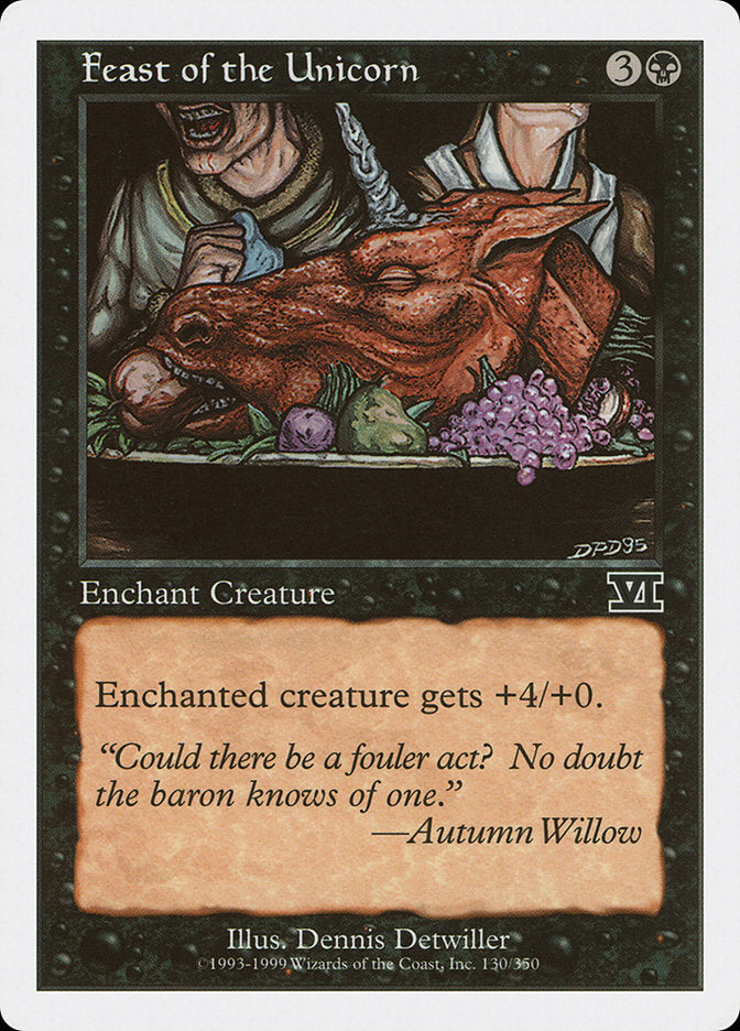 Magic | Feast of the Unicorn [Classic Sixth Edition] | The Nerd Merchant